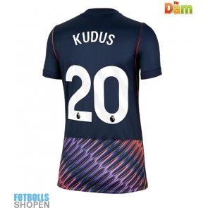 Billiga Tottenham Hotspur Mohammed Kudus #20 Bortatröja Dam 2026-27 Kortärmad